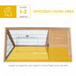 Wooden A-Frame Rabbit Cage
