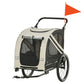 Aosom 2-in-1 Pet Bike Trailer/Stroller (Small Dogs)