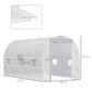 15x7x7 Walk-In Tunnel Greenhouse (White)