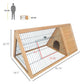 Wooden A-Frame Rabbit Cage