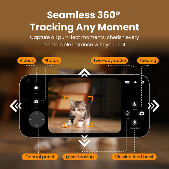 Smart Automatic Cat Feeder with Camera