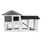 Rabbit Hutch with Walk-In Run (Wooden)