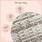 Rattan Dog House with Canopy