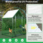 Poultry Habitat Cage with Lid