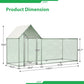 Poultry Habitat Cage with Lid