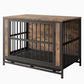38.9" Furniture-Style Dog Crate (Sliding Doors)