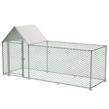 Poultry Habitat Cage with Lid