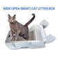Wide-Opening Smart Litter Box