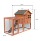 Wooden Rabbit House / Chicken Coop