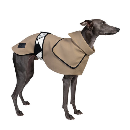 Camel Velcro Pet Windbreaker