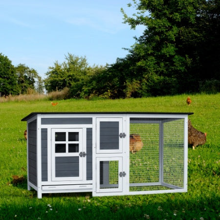 Outdoor Poultry Cage with Run