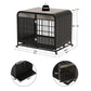 33" Furniture-Style Dog Crate Table (Grey)
