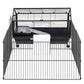 Small Animal Playpen with Casters & Bottle