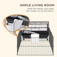 Small Animal Playpen with Casters & Bottle